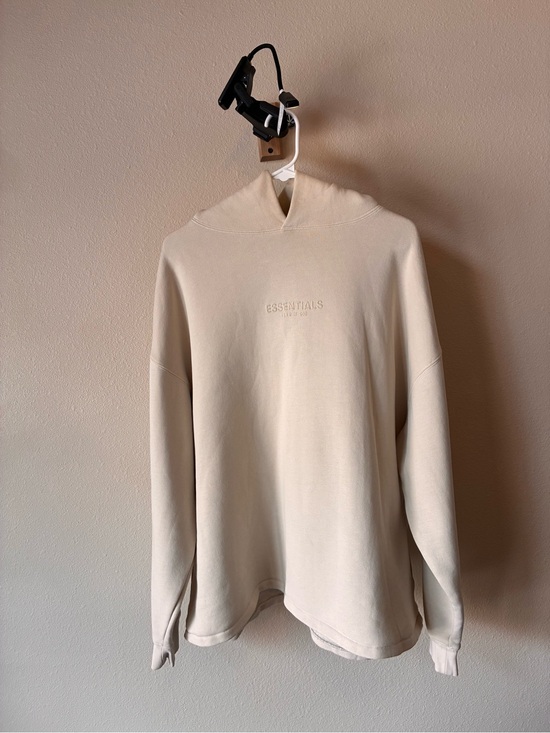 Fear of God Other - Fear of God Essentials Cream Hoodie Sweater